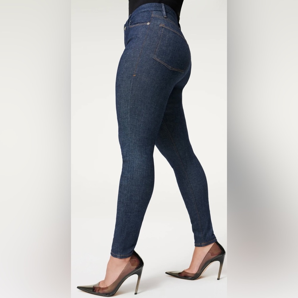 Good American Always Fits Good Legs size 6-12 dark blue denim. NWT never worn